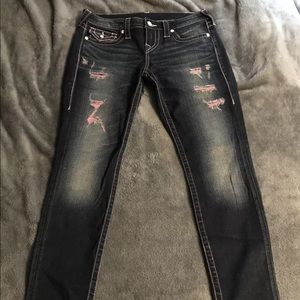 Woman’s true religion jeans size 28